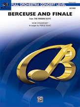 Berceuse and Finale Orchestra sheet music cover Thumbnail